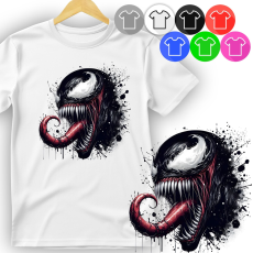  GYERMEK PÓLÓ - VENOM SPIDER MAR.VEL - M 134-140