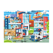  Gyermek puzzle 172 darabos Aga4Kids MR1466 - Kórház puzzle, kirakós