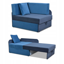  Gyermek sarokkanapé Denis Duo kihúzható konténerágy gyerekmatrac Kubuś bútor