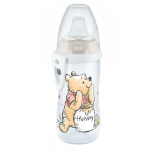 Gyermek sport itatópohár NUK Active Disney Mackó Pu 300 ml bézs babaétkészlet