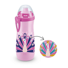 Gyermek sport itatópohár NUK Sports Peacock 450 ml itatópohár
