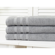  Gyermek törölköző LINEA 30x50 cm sötétszürke, 100% pamut lakástextília