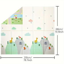  Gyermek Vízálló Játszószőnyeg játszószőnyeg