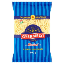 Gyermelyi 4 tojásos száraztészta 500 g Rövidcső tészta