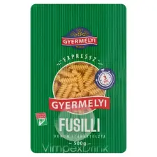  Gyermelyi Expressz Fusilli durum 500g tészta