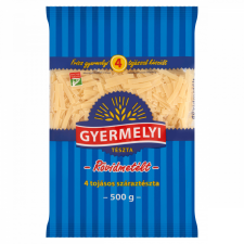 Gyermelyi rövidmetélt 4 tojásos száraztészta 500 g tészta