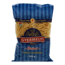  GYERMELYI TÉSZTA RÖVIDCSŐ 4 TOJÁS 500G tészta