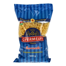 GYERMELYI TÉSZTA SZARVACSKA 4 TOJÁS 500G tészta