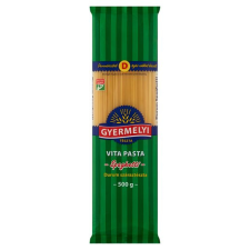  GYERMELYI VITA PASTA DURUM TÉSZTA SPAGETTI 500G reform élelmiszer