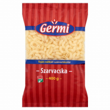 GYERMELYI ZRT Germi szarvacska tojás nélküli száraztészta 400 g alapvető élelmiszer