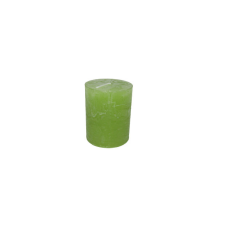 Gyertya &amp; Decor Gyertya rusztikus adventi kiwi zöld színű gyertya