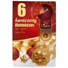  GYERTYA, ILLATMÉCSES - 6 db gyertya