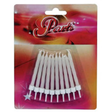 . . Gyertya, születésnapi, 10+10 db tartó party kellék