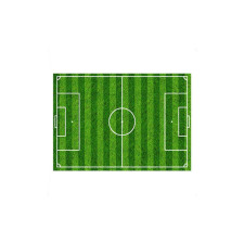 Gyertyakovács Díszített ostyalap, football pálya, téglalap sütés és főzés