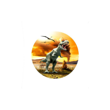 Gyertyakovács Díszített ostyalap - T-rex dinó, 20cm sütés és főzés