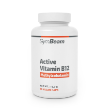 GymBeam Active vitamin B12 (Methylcobalamin) 90 kapsz. vitamin és táplálékkiegészítő