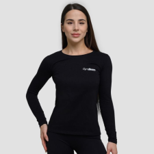 GymBeam Basic női hosszú ujjú póló Black XL női póló