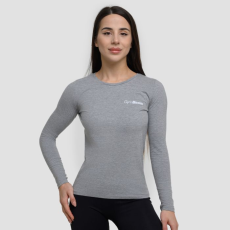 GymBeam Basic női hosszú ujjú póló Grey XL