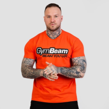 GymBeam Beam póló Orange M férfi póló