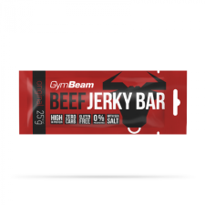 GymBeam Beef Jerky szárított marhahús szelet 25 x 25 g fűszeres vitamin és táplálékkiegészítő