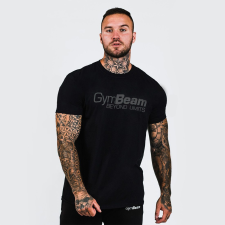 GymBeam Beyond Limits Black póló – GymBeam XXXL férfi póló