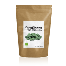 GymBeam Bio Spirulina 500 mg 500 tab - GymBeam unflavored biokészítmény