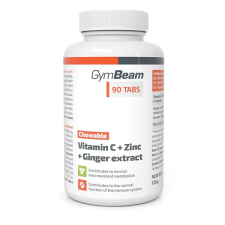 GymBeam C-vitamin + cink + gyömbér kivonat 90 tabletta vitamin és táplálékkiegészítő