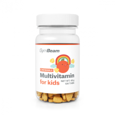 GymBeam Chewable Multivitamin for kids 120 tabl. narancs vitamin és táplálékkiegészítő