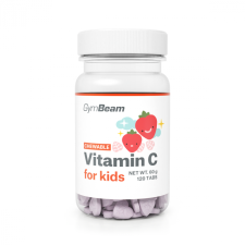 GymBeam Chewable Vitamin C for kids 120 tabl. eper vitamin és táplálékkiegészítő