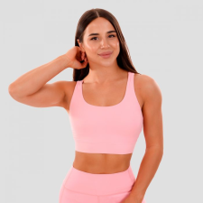 GymBeam Cut-Out Sport Bra pink női edzőruha