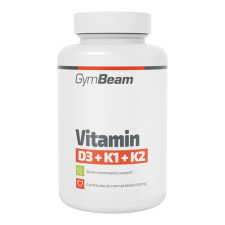 GymBeam D3+K1+K2 vitamin - 120 kapszula - GymBeam vitamin és táplálékkiegészítő