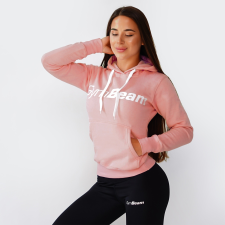 GymBeam Dámská Pulcsi Powder Peach női pulóver, kardigán
