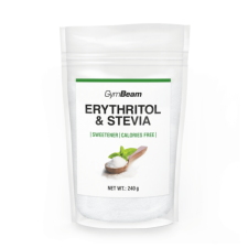 GymBeam Eritritol & Sztívia édesítőszer 240g diabetikus termék