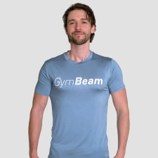 GymBeam Essence póló Blue L férfi póló
