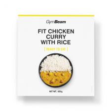 GymBeam FIT Chicken curry with rice Ready to eat 420 g reform élelmiszer