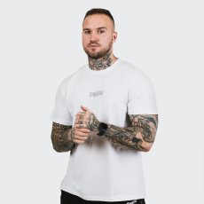 GymBeam FIT White póló - GymBeam XXXL