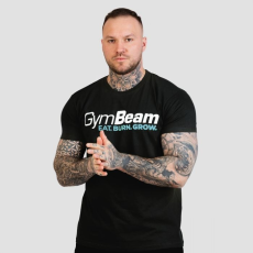 GymBeam Grow póló Black XL