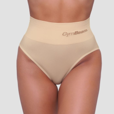 GymBeam Highrise Briefs alsónemű 2Pack Nude