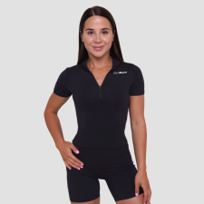 GymBeam Ignite női cropped póló Black XXL női póló