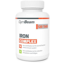 GymBeam Iron készítmény, 120 tabletta vitamin és táplálékkiegészítő