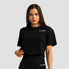 GymBeam Limitless női Cropped póló Black M női póló