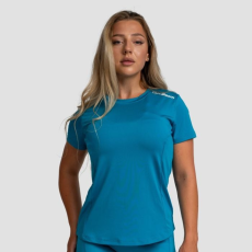 GymBeam Limitless női sportpóló Aquamarine M