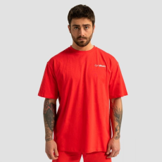GymBeam Limitless Oversized póló Hot Red M