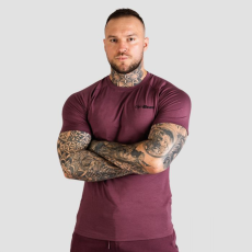GymBeam Men‘s Fitted TRN T-shirt Eggplant