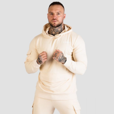 GymBeam Men‘s TRN Hoodie Sand XXL