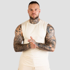 GymBeam Men‘s TRN TankTop Sand férfi edzőruha