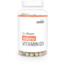 GymBeam Mikro Vitamín D3 90 kapslí vitamin és táplálékkiegészítő