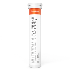 GymBeam Multivitamin 100% 20 tabl. narancs vitamin és táplálékkiegészítő