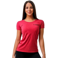 GymBeam Női Póló Basic Vintage Red M