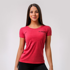GymBeam Női Póló Basic Vintage Red XS női póló